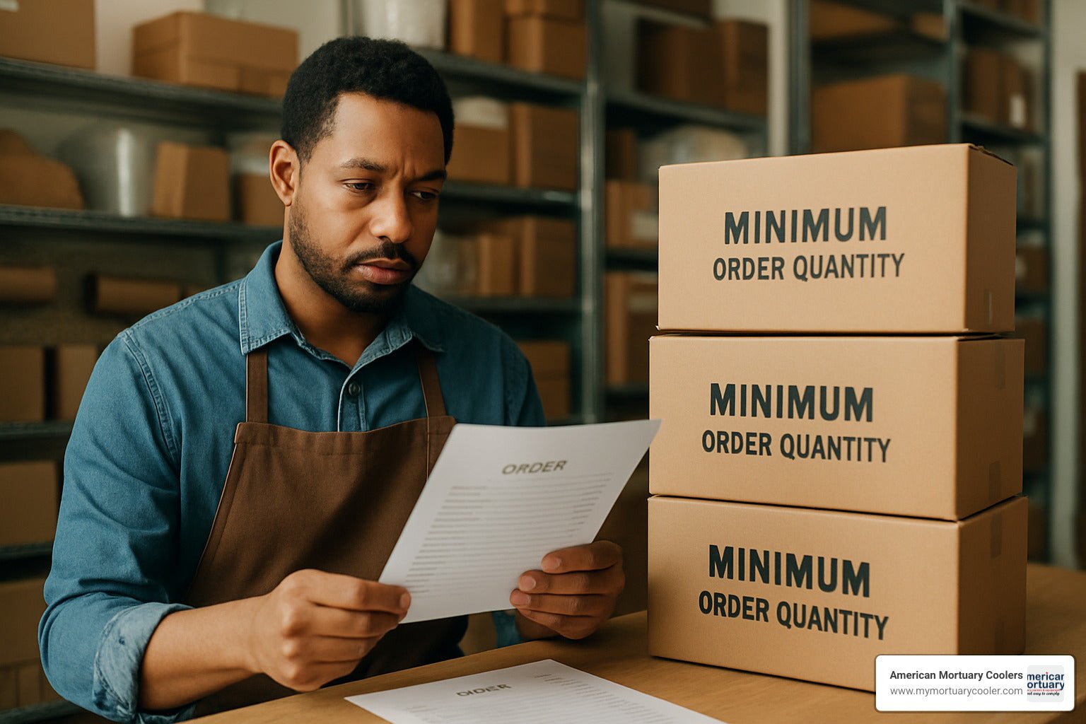 Understanding Minimum Order Quantities for Your Business - American Mortuary Coolers & Equipments Understanding Minimum Order Quantities for Your Business - American Mortuary Coolers & Equipments